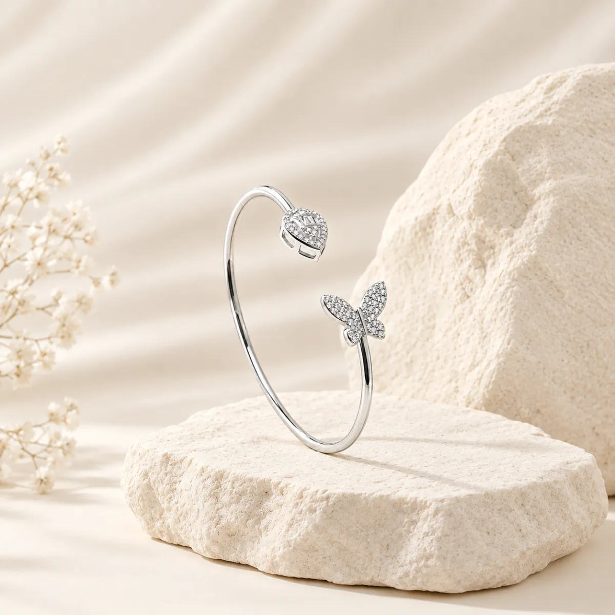 Butterfly Gem Cuff - Image 3 - Parin Jewellers