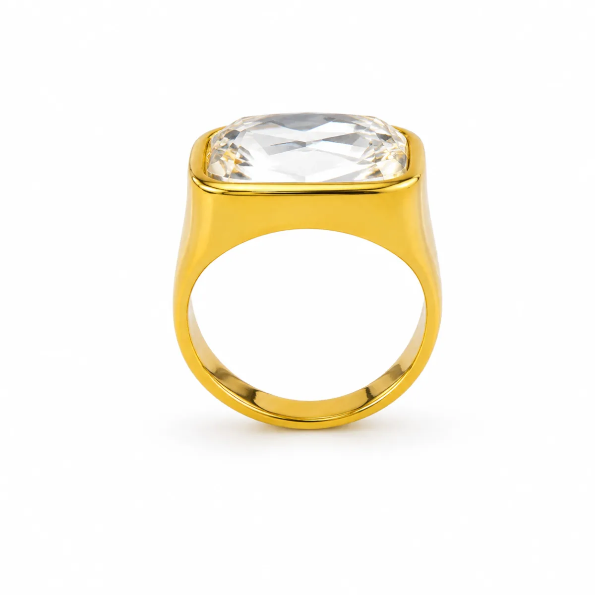 Radiant Solitaire - Silver jewellery by Parin Jewellers