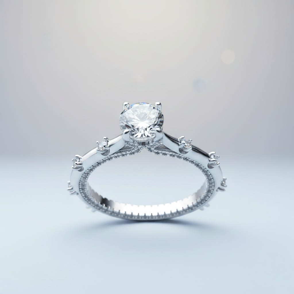 Engagement Ring - Silver Jewelry by Parin Jewelers